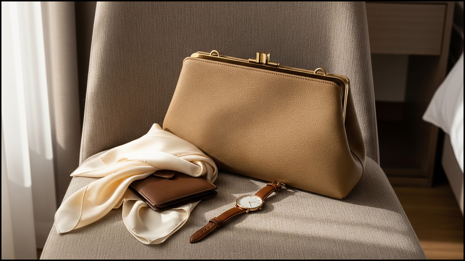 Luxury handbag as a gift for Valentine’s Day.